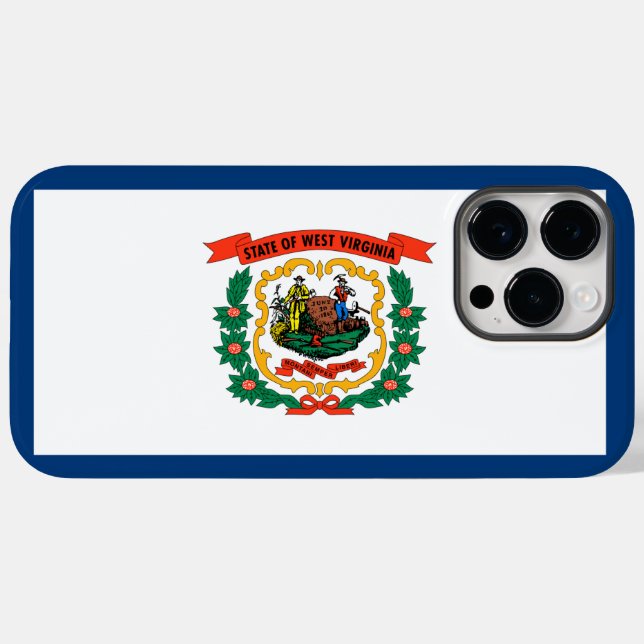 Funda De Case-Mate Para iPhone Virginia Occidental (Reverso  (Horizontal))