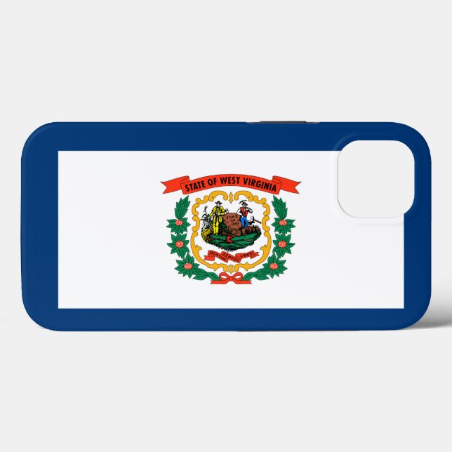 Funda De Case-Mate Para iPhone Virginia Occidental (Reverso (Horizontal))
