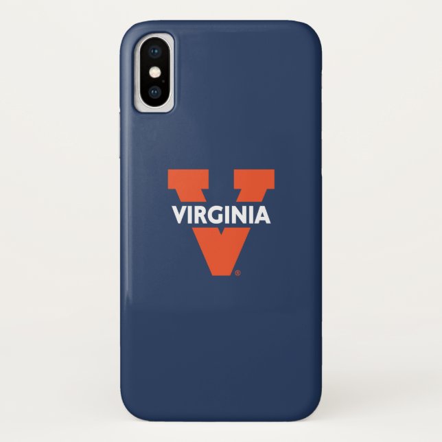 Funda De Case-Mate Para iPhone Virginia Split V (Reverso)