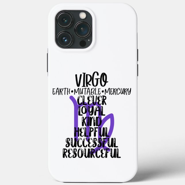 Funda De Case-Mate Para iPhone Virgo (Reverso )