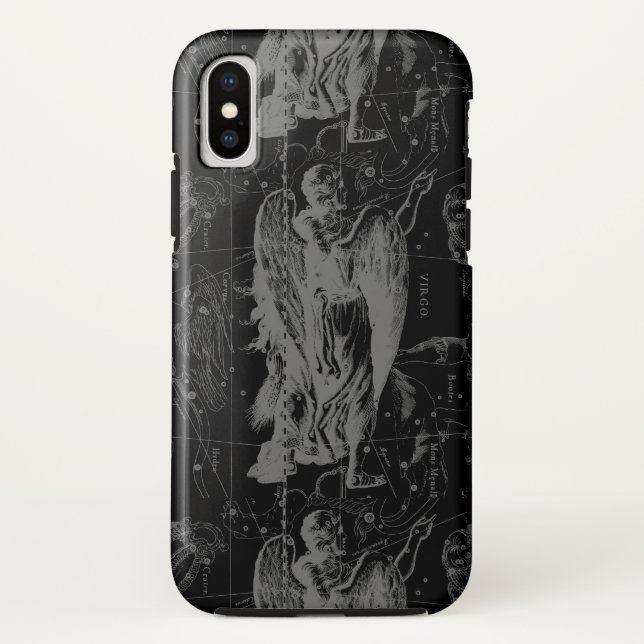Funda De Case-Mate Para iPhone Virgo Constellation Zodiac Map Hevelius 1690 (Reverso)