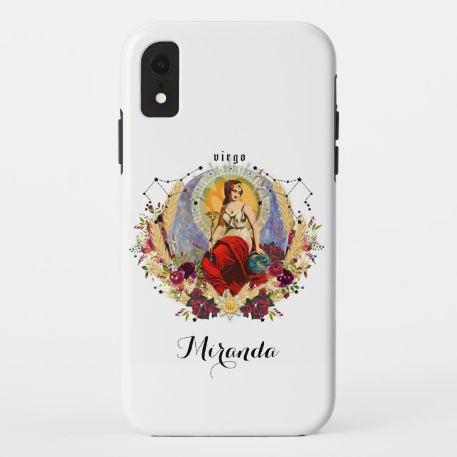 Funda De Case-Mate Para iPhone Virgo Zodiac (Reverso)