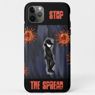 FUNDA PARA iPhone 11 PRO MAX VIRUS CORONA