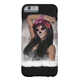 Funda Para iPhone 12 Pro Visión de Cráneo de Azúcar de Luna Llena Ojos Purp