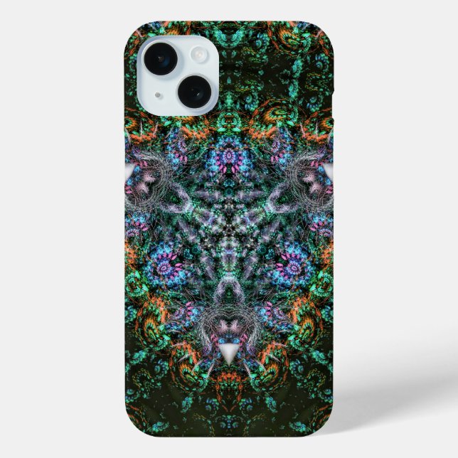Funda De Case-Mate Para iPhone Visiones DMT chamánicas (Reverso )