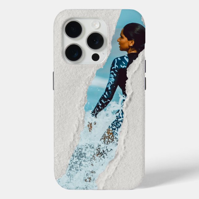 Funda De Case-Mate Para iPhone Vislumbre de vida detrás de los papeles (Reverso )