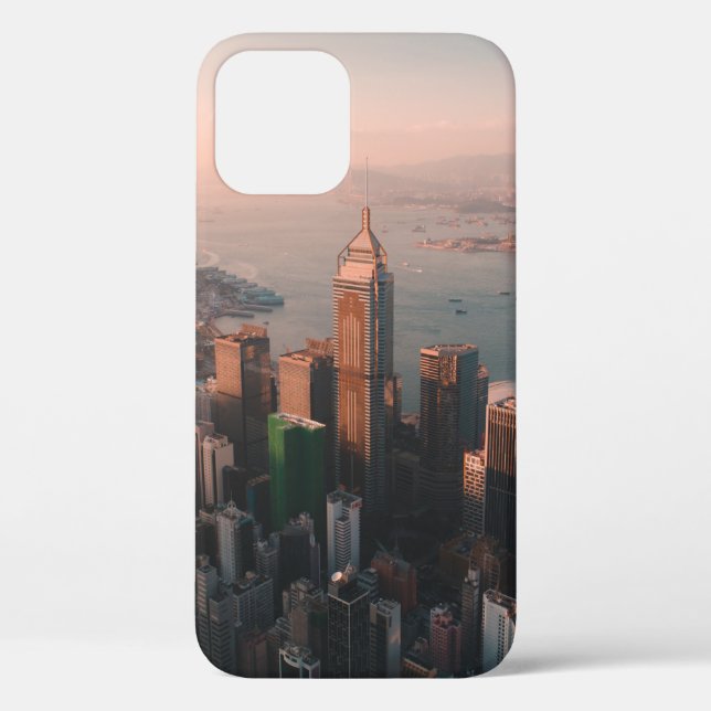 FUNDA DE Case-Mate PARA iPhone VISTA AÉREA DE CITYSCAPE (Reverso )