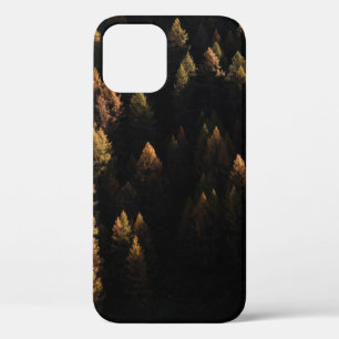 Funda Para iPhone 12 Vista aérea de los pinos