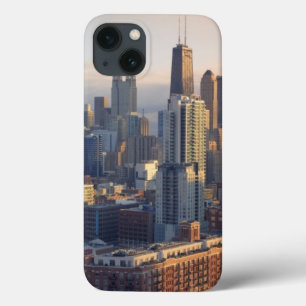 Funda Para iPhone 13 Vista del paisaje urbano con la luz fantástica