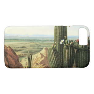 Funda Para iPhone 8/7 Vista desde la montaña Maricopa cerca del río Gila