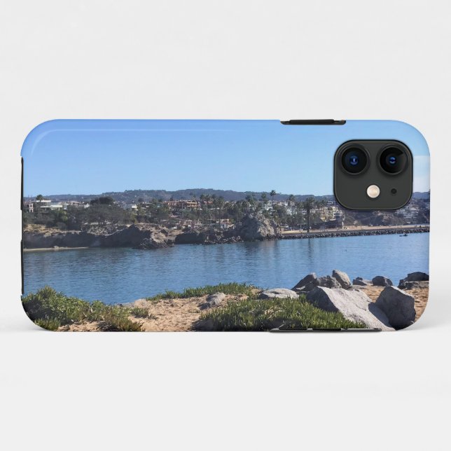 Funda De Case-Mate Para iPhone Vista desde Wedge, Newport Beach, California (Reverso (horizontal))