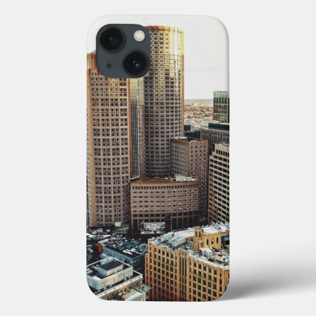 Funda De Case-Mate Para iPhone Vista en Boston (Reverso)