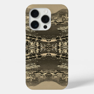 Funda Para iPhone 15 Pro Vista general de Mónaco Montecarlo