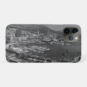 Funda Para iPhone 11 Pro Vista general vintage Mónaco Monte-Carlo