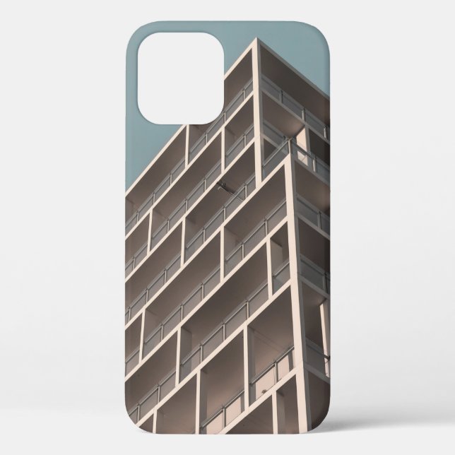FUNDA DE Case-Mate PARA iPhone VISTA INFERIOR DEL EDIFICIO DE ALTO AUMENTO (Reverso )