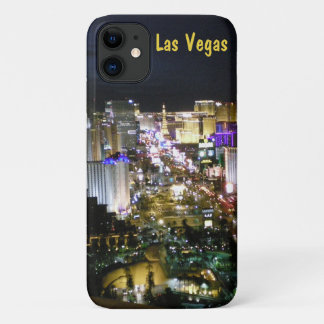 Funda Para iPhone 11 Vista nocturna del Strip de Las Vegas