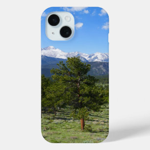 Funda Para iPhone 15 Vista panorámica de Rocky Mountain