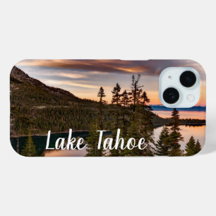 Funda Para iPhone 15 Vista panorámica del lago Tahoe