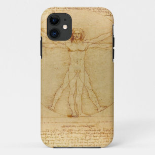 Funda Para iPhone 11 Vitruista de Leonardo Da Vinci