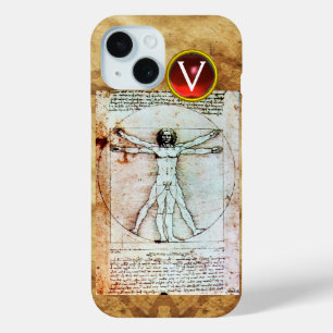 title_seo2 VITRUVIA HOMBRE ANTIGUO Pergamino Ruby Monograma