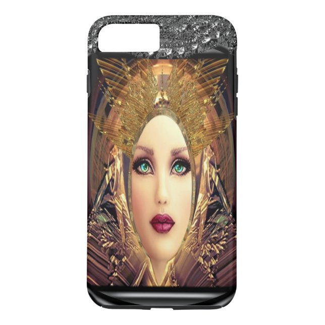 Funda De Case-Mate Para iPhone Viv Cyborg Babe 7 Plus (Reverso)