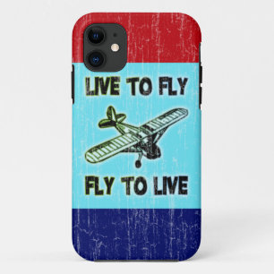 Funda Para iPhone 11 Viva para volar, volar para vivir
