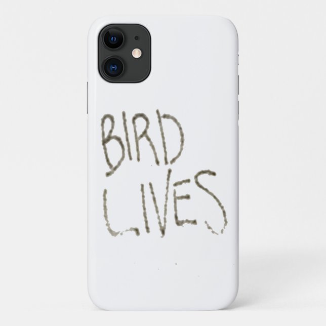 Funda De Case-Mate Para iPhone ¡Vive el pájaro! (blanco) (Reverso)