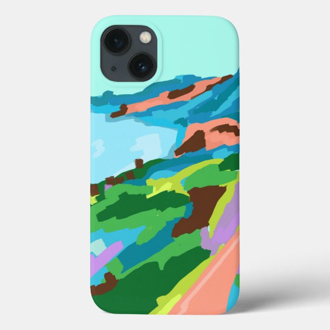 Funda De Case-Mate Para iPhone Vivid Vistas (Reverso)
