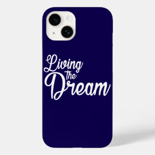 Funda Para iPhone 14 De Case-Mate Viviendo el sueño como motivación Inspiradora