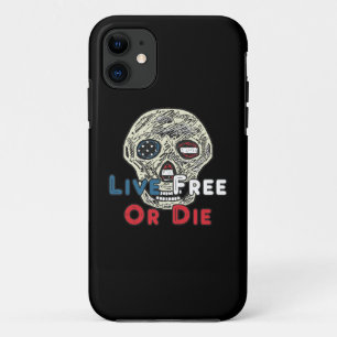 Funda Para iPhone 11 Vivir Libre O Morir