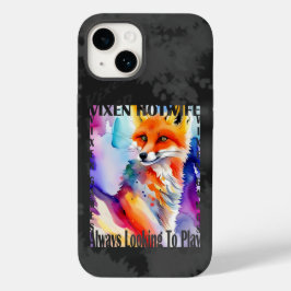 Funda Para iPhone 14 De Case-Mate Vixen Hotwife Siempre Buscando Jugar