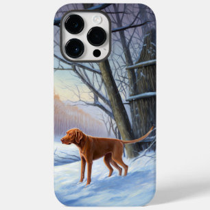 Funda Para iPhone 14 Pro Max De Case-Mate Vizla Let It Snow Navidades