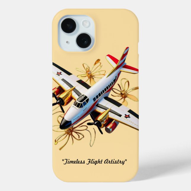 Funda De Case-Mate Para iPhone "Volando alto en lujo" (Reverso )