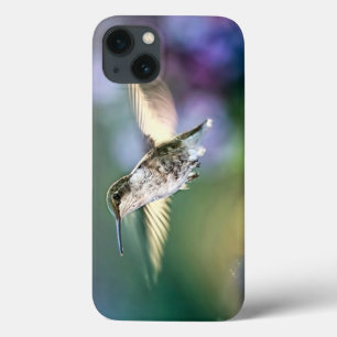 Funda Para iPhone 13 Volando colibrí