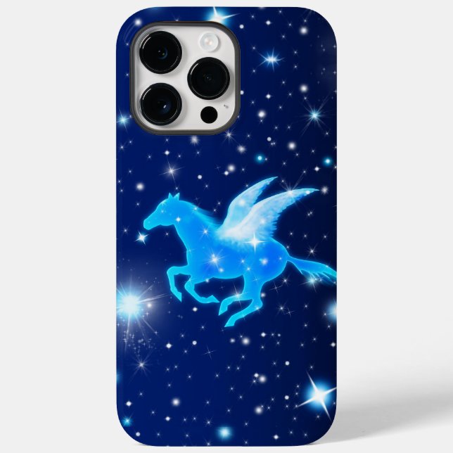 Funda De Case-Mate Para iPhone Volando Pegasus (Reverso )