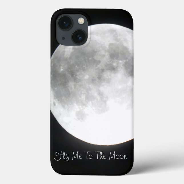 Funda De Case-Mate Para iPhone Volar yo al estuche Moon iPad (Reverso)
