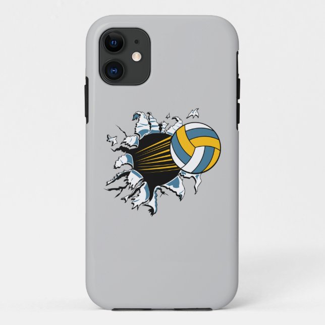 Funda De Case-Mate Para iPhone Voleibol (Reverso)