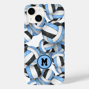 Funda Para iPhone 14 De Case-Mate Voleibol chica monoval azul claro