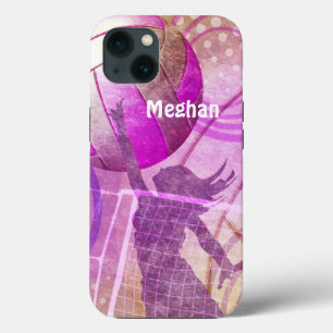 Funda Para iPhone 13 Voleibol femenino
