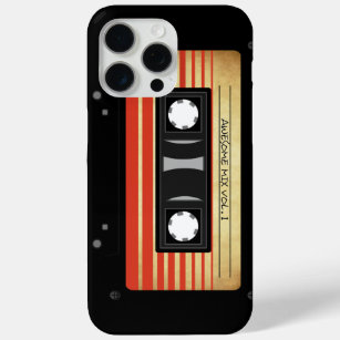 Funda Para iPhone 15 Pro Max Volumen 1 de la mezcla clásica de cassette