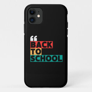 Funda Para iPhone 11 Volver a la escuela con un toque clásico y elegant