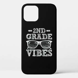 Funda Para iPhone 12 Pro Volver a la escuela Vibes de segundo grado