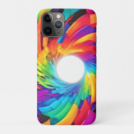 Funda Para iPhone 11 Pro Vórtex Kaleidoscópico: un viaje colorido