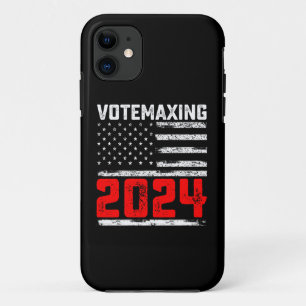 Funda Para iPhone 11 VoteMaxing 2024 Elección Presidencial Trump