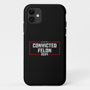 Funda Para iPhone 11 Voto por el convicto Felon Pro Trump 2024