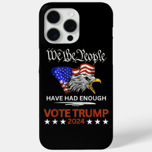 Funda Para iPhone 15 Pro Max VOTO pro republicano TRUMP 2024 Nosotros los puebl