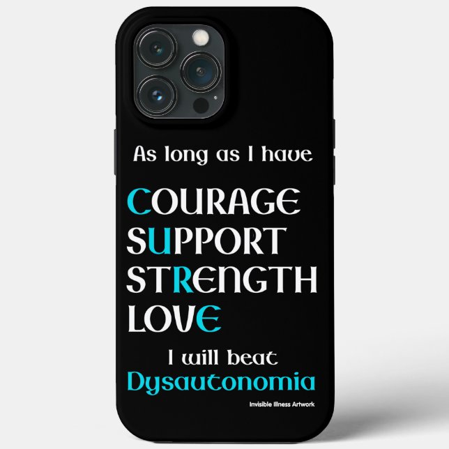 Funda De Case-Mate Para iPhone Voy A Ganar... Disautonomía (Reverso )
