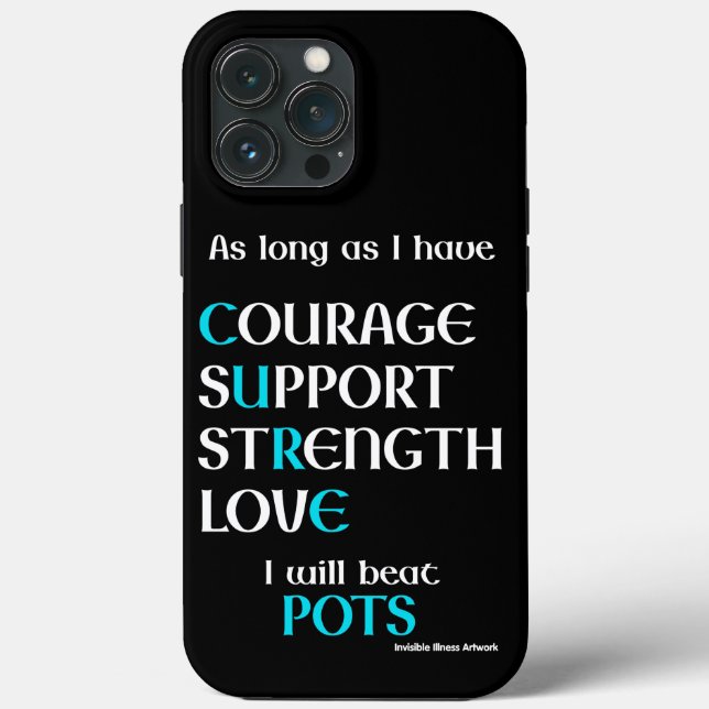 Funda De Case-Mate Para iPhone Voy A Ganar... POTS (Reverso )