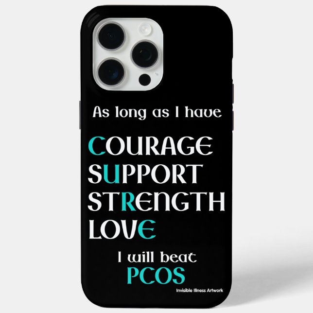 Funda De Case-Mate Para iPhone Voy a vencer... (Reverso )