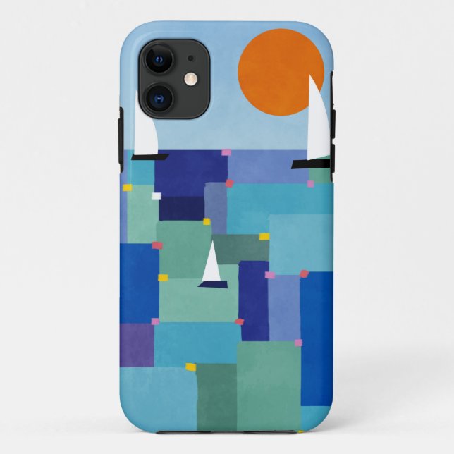 Funda De Case-Mate Para iPhone Voyage oceánico radiante (Reverso)